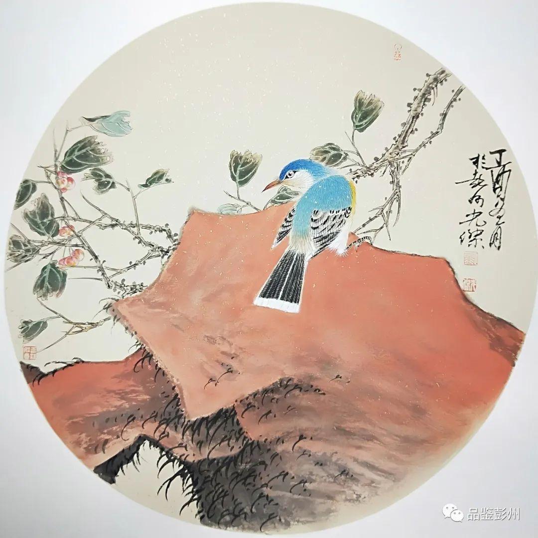 刘光杰画家工笔花鸟画图片