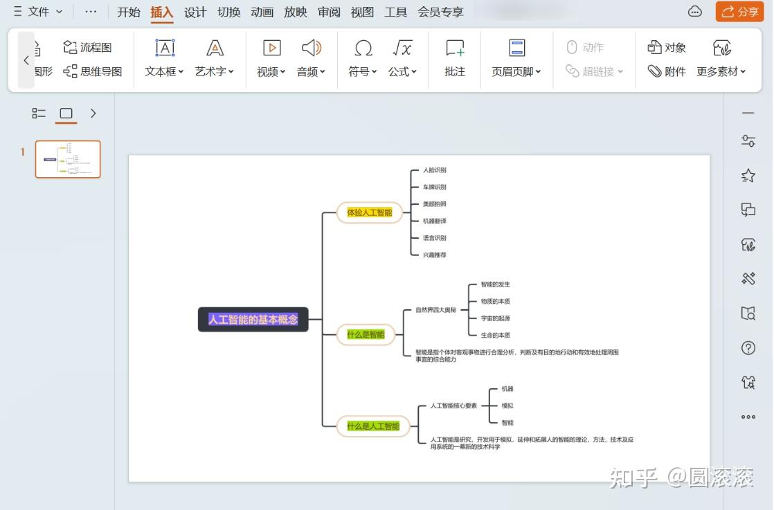 如何用思维导图做 ppt 演示?