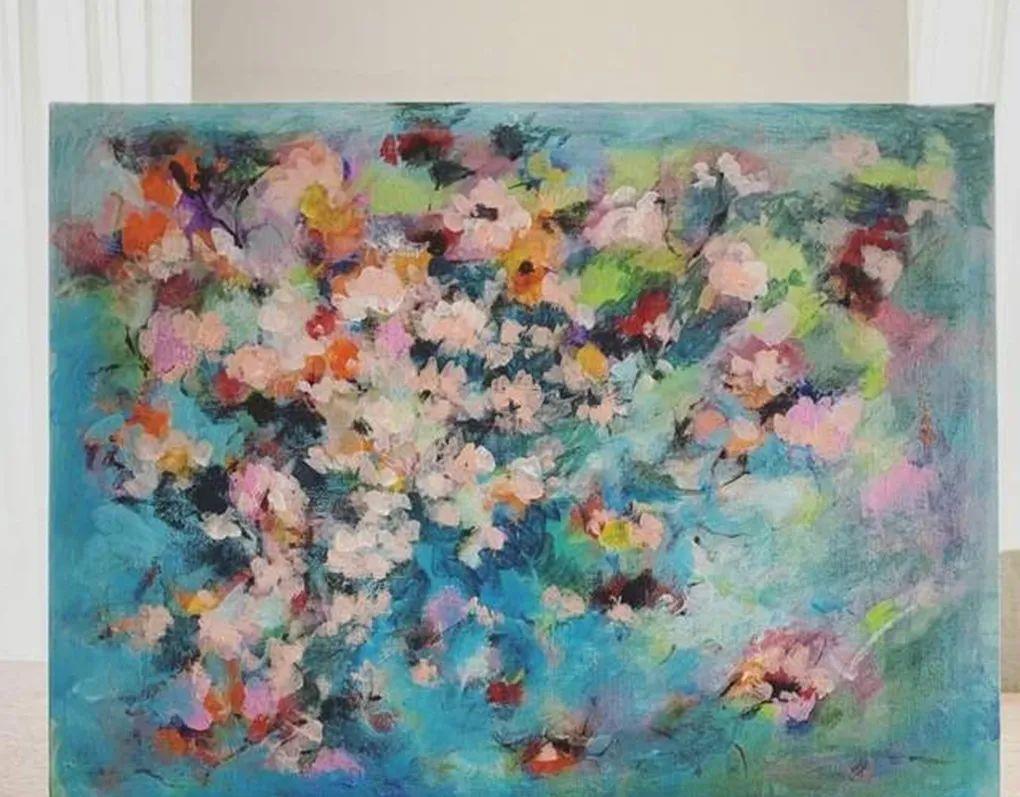 艺术圈才女徐静蕾绘画作品同样不俗专业程度不输美院画家