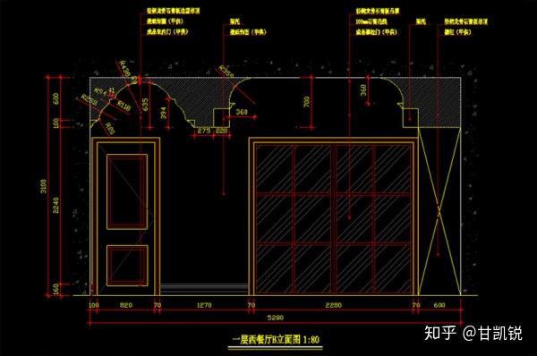 室内设计自学教程:室内立面施工图CAD教程详解 - 知乎