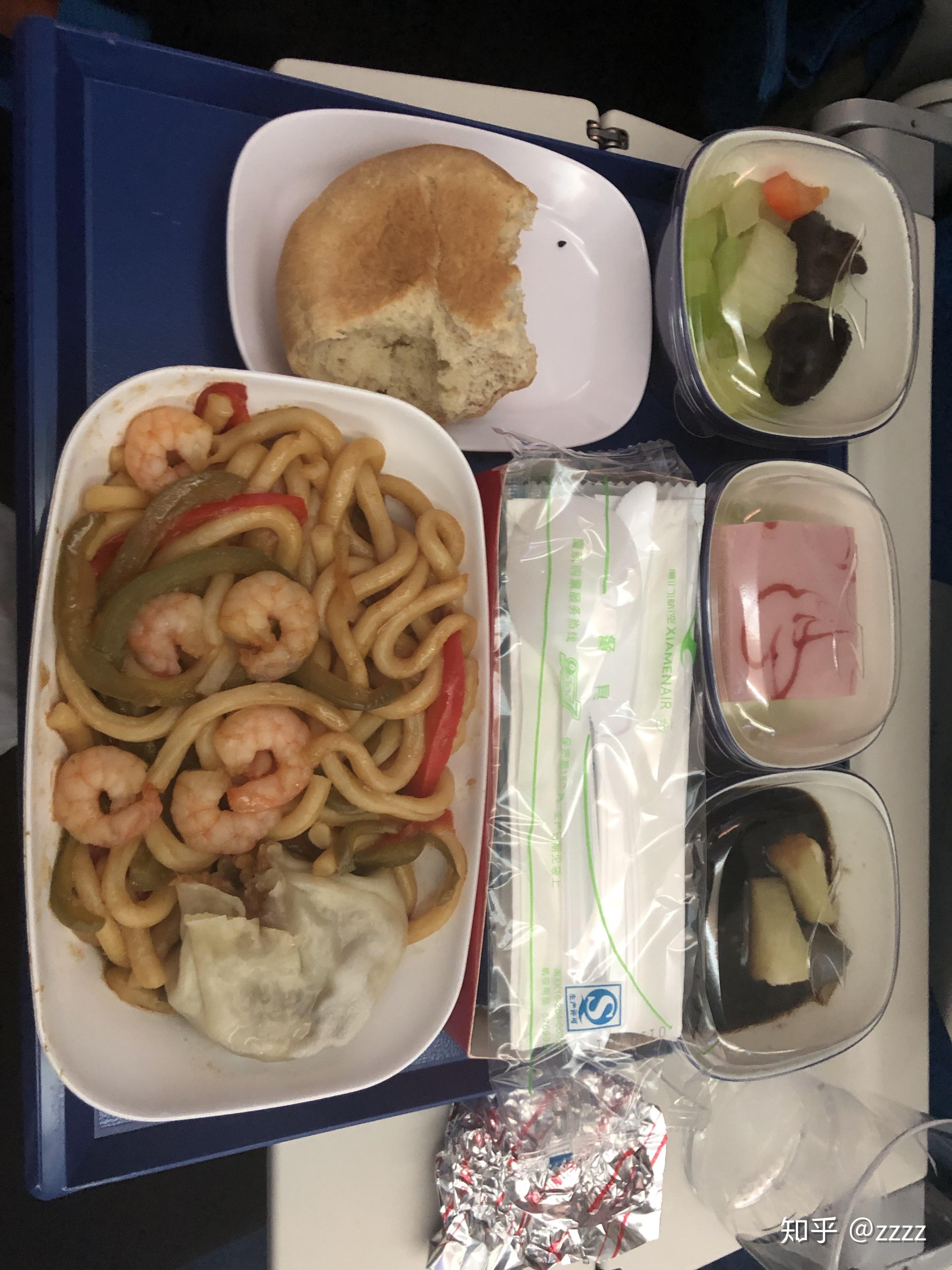 厦门航空的飞机餐怎么样有图可以晒一下吗