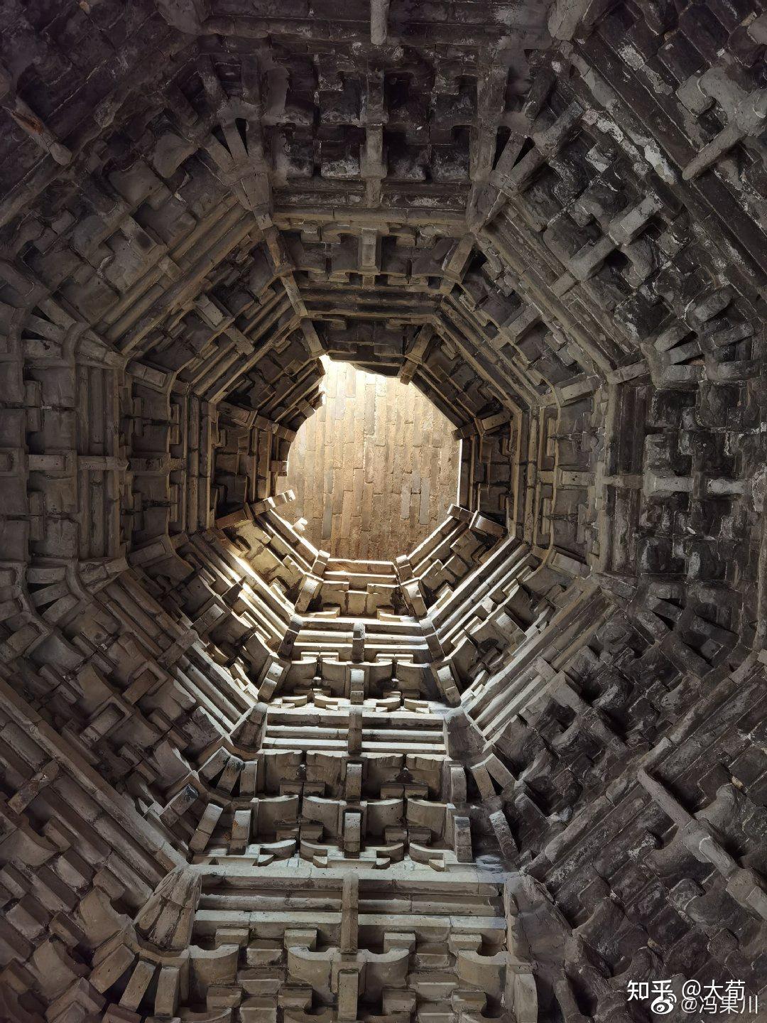 为什么传统的中国古建筑很少见到「圆顶」这种结构形式? - 知乎
