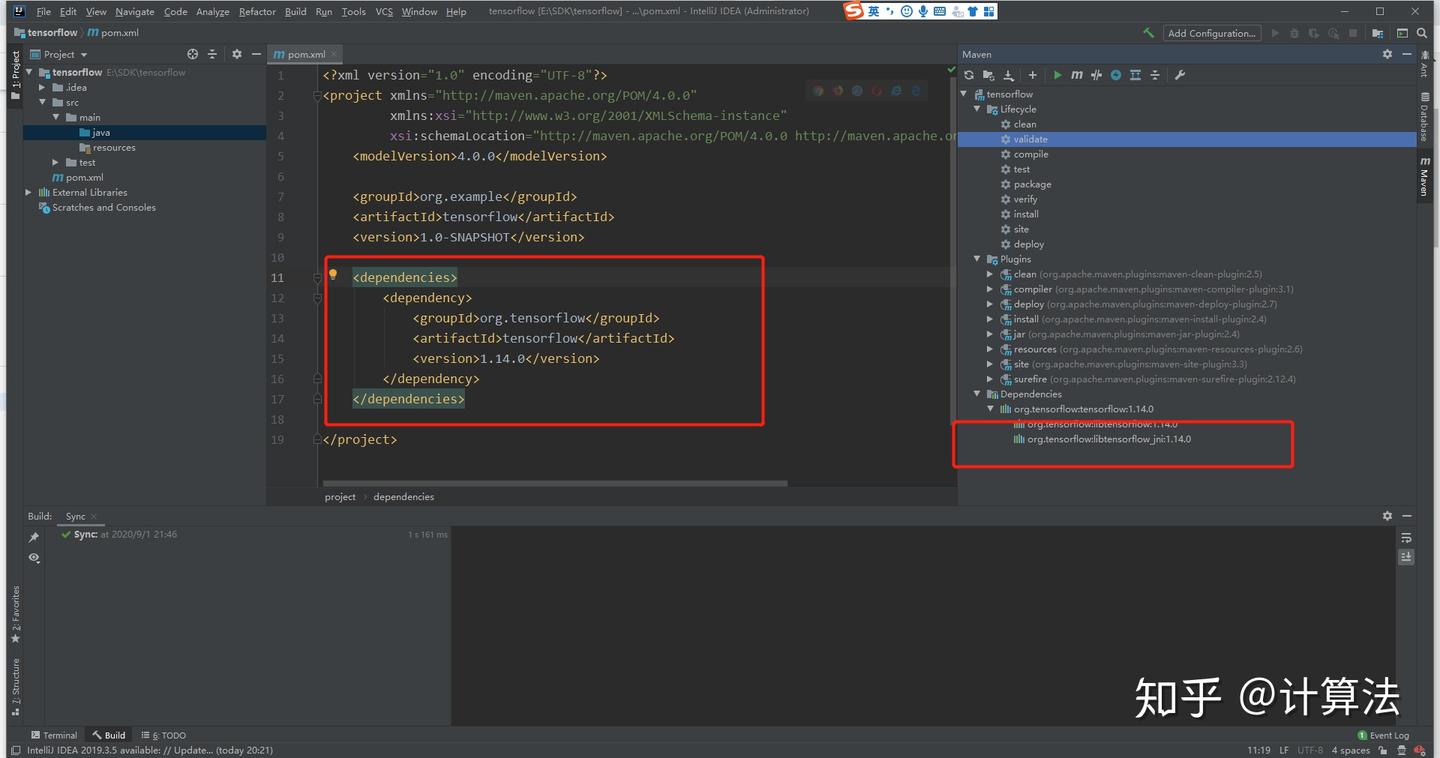 tensorflow java maven 使用 - 知乎