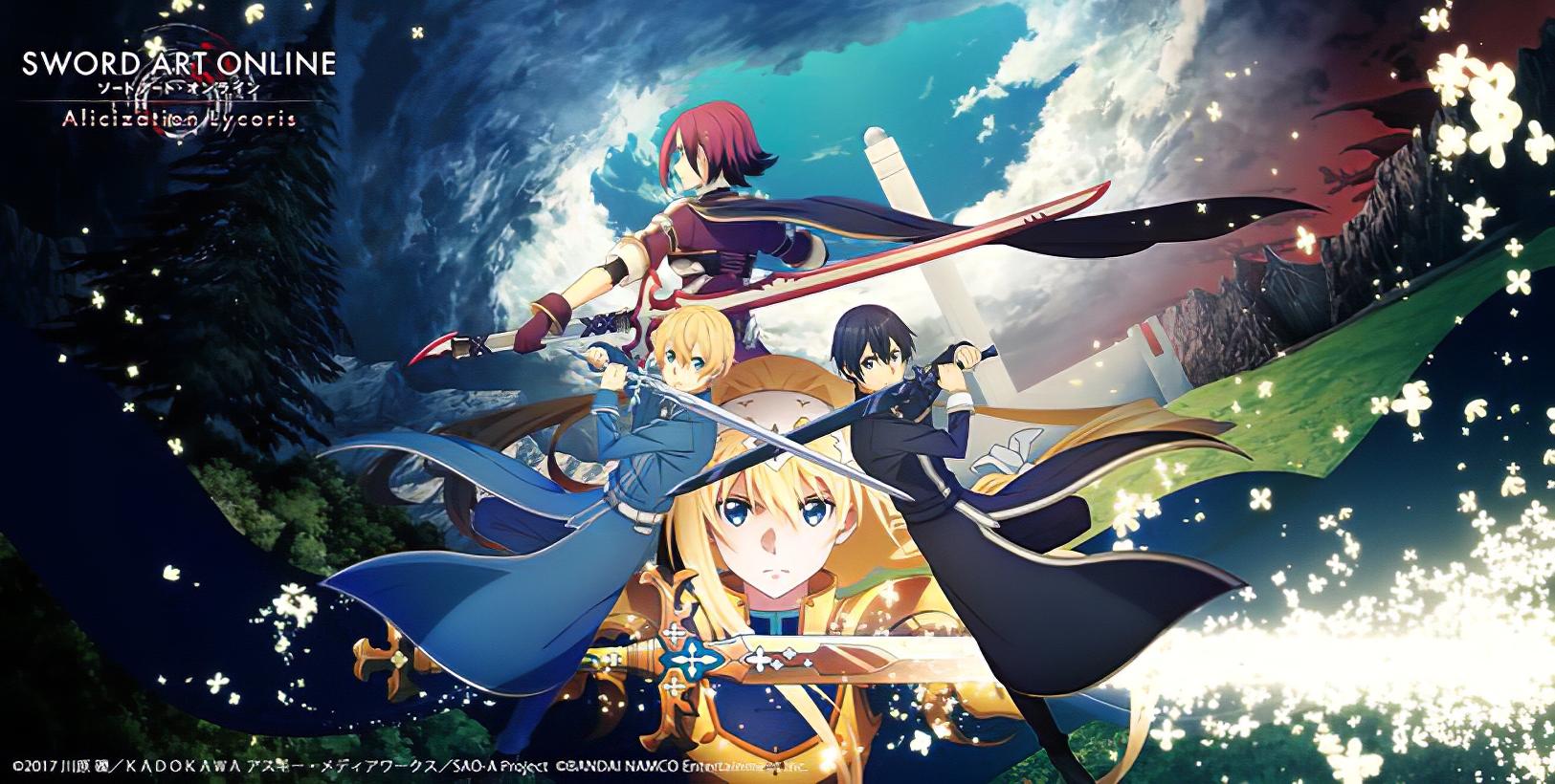 刀剑神域 Alicization Lycoris 游戏将在playstation 4等发布 知乎