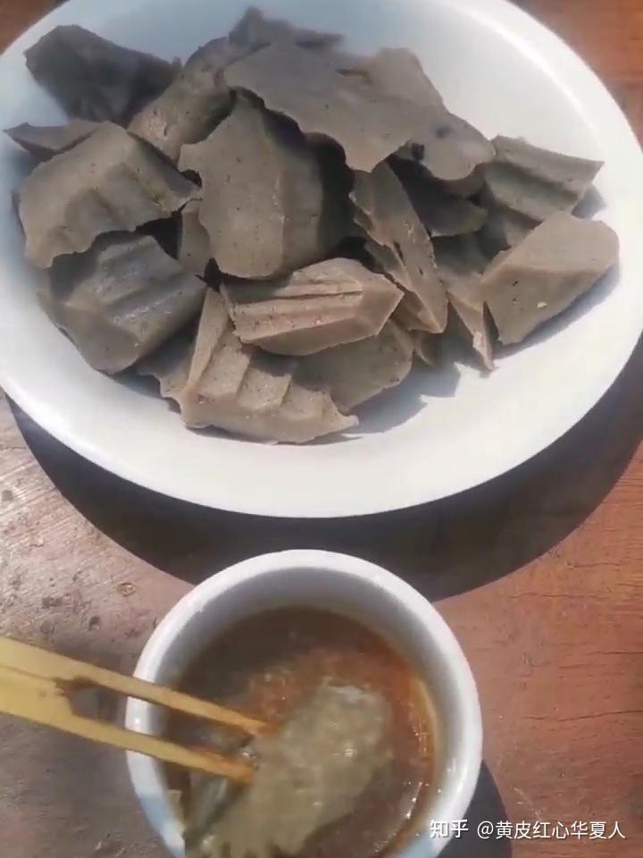 在冀中一带的名吃--扒糕！你们吃过吗？ - 知乎