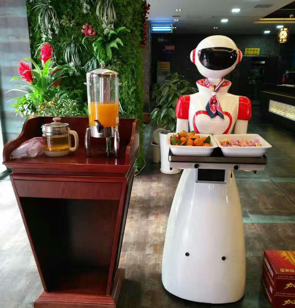 冬奥会送餐机器人图片图片