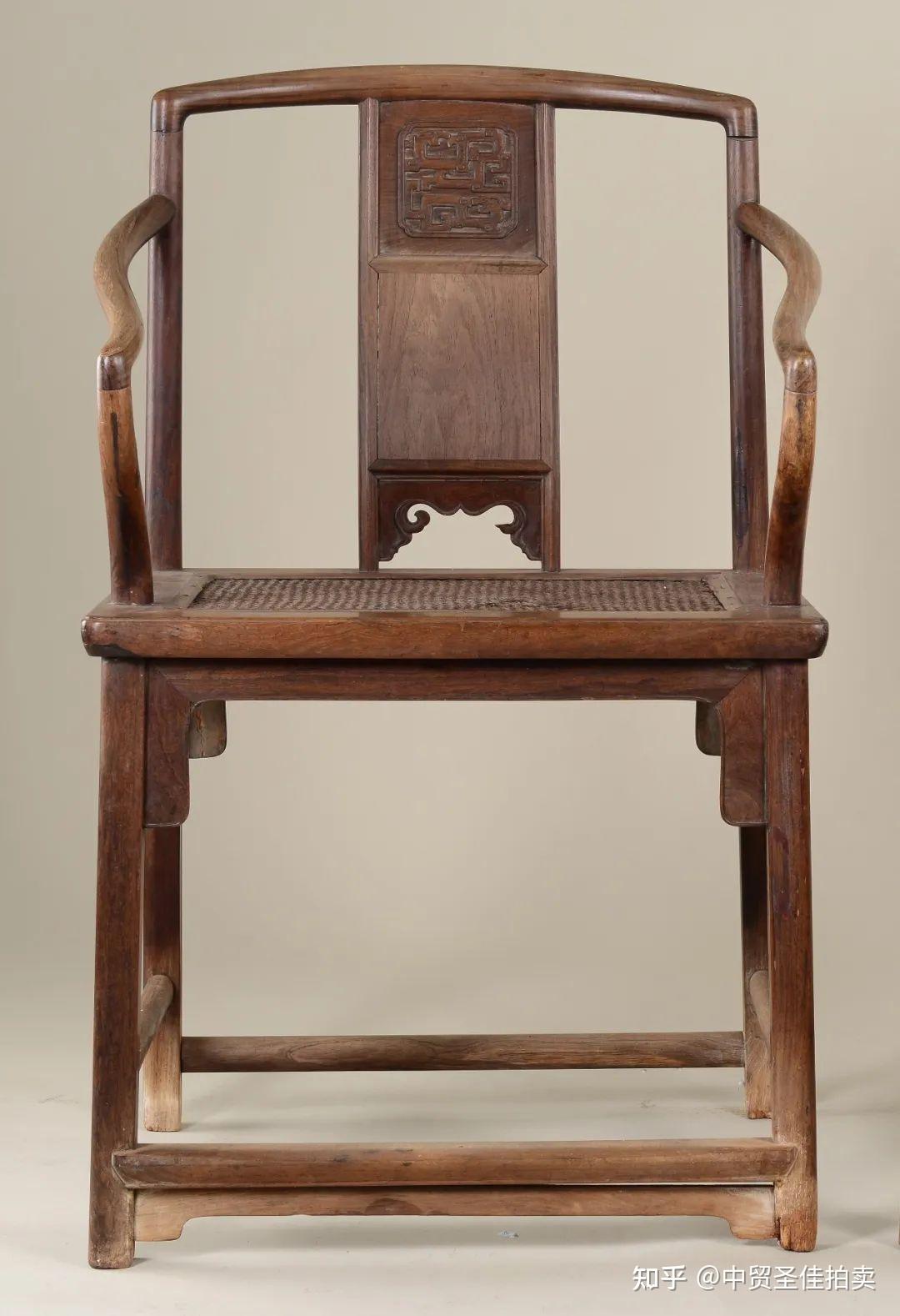 苏作明式家具之经典——黄花梨夔龙纹南官帽椅 - 知乎