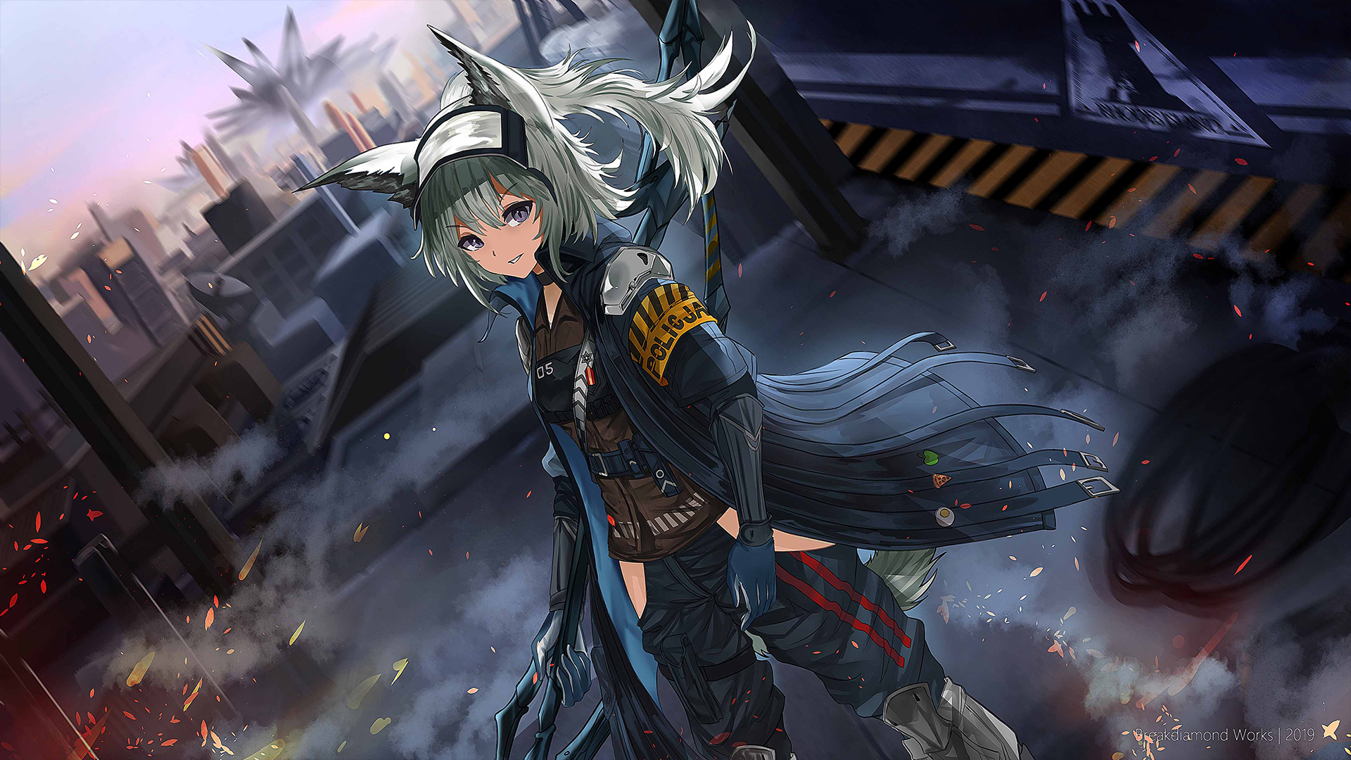 有没有人能提供明日方舟的图片作壁纸最好是横屏的图