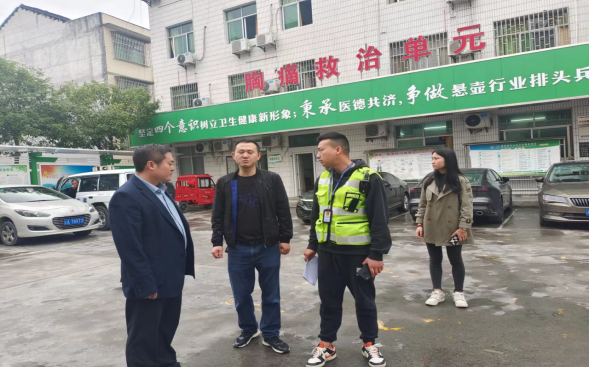 清溪场街道织密安全生产经营防护网筑牢平安过节防护墙