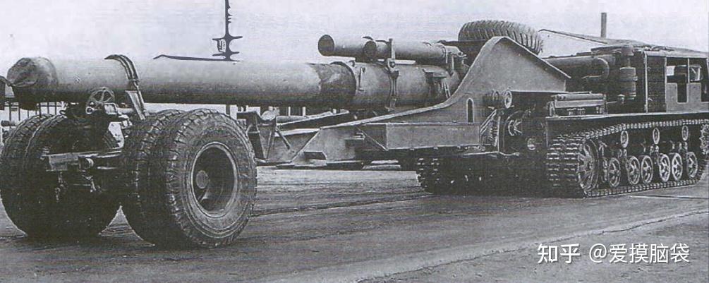 八,240毫米榴弹炮的履带式牵引车(m6型38吨履带式高速牵引车)