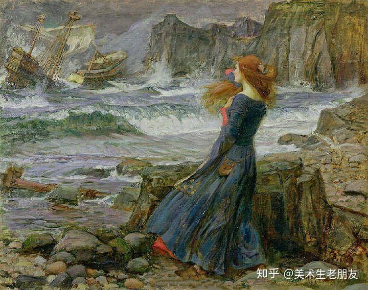 油画系列画笔下自由自在的生活