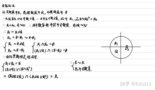 无理数集对等实数集 - 知乎