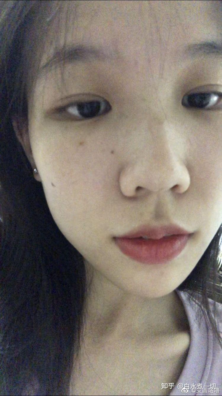 女生的素颜照什么样