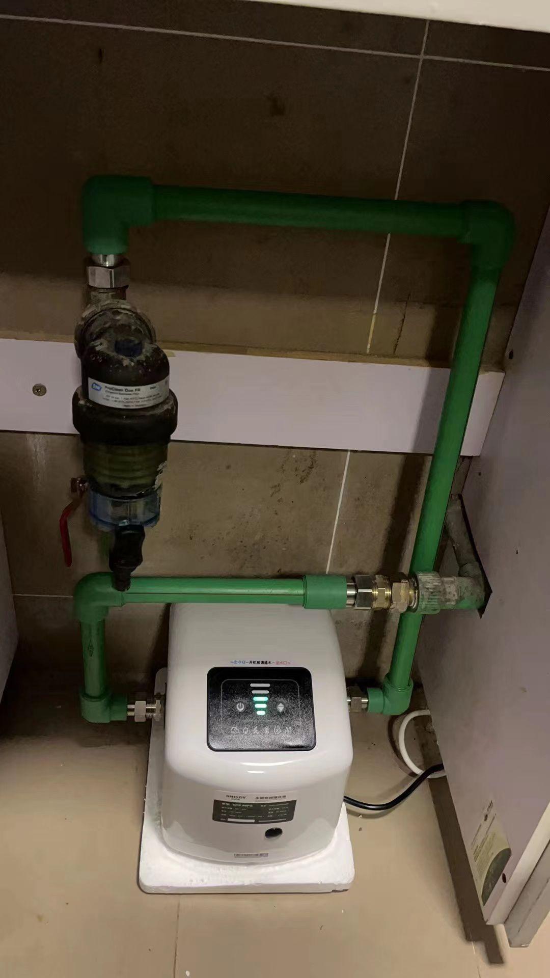 这种后果是严重的,因为水泵一直运行加压,而家里正常的用水龙头却没有