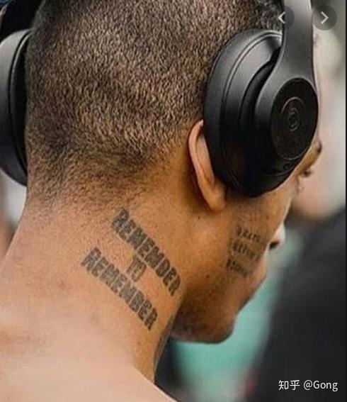 xxxtentacion都有哪些纹身?