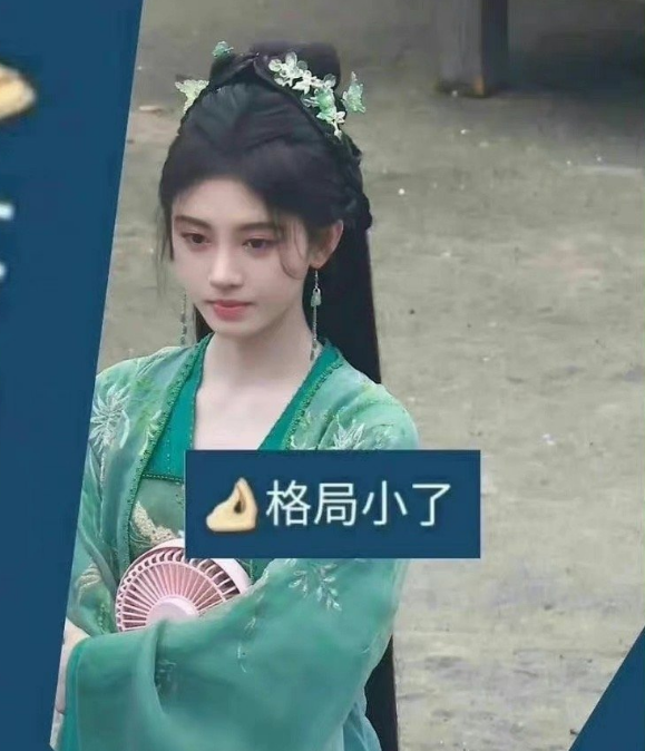鞠婧祎 仙剑四 新路透好美 绿衣贵气红衣明艳 和茅子俊cp感强 知乎