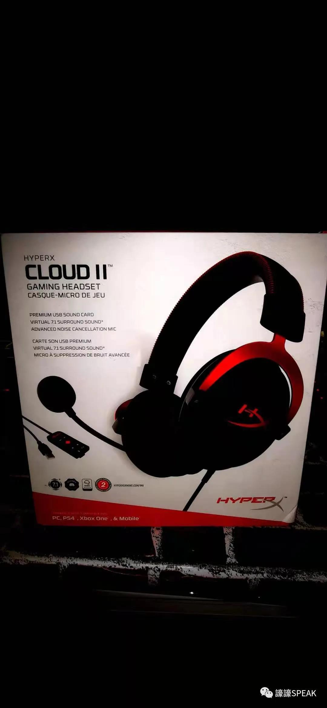 kingstonhyperxcloudii金士顿头戴式耳机简单测评