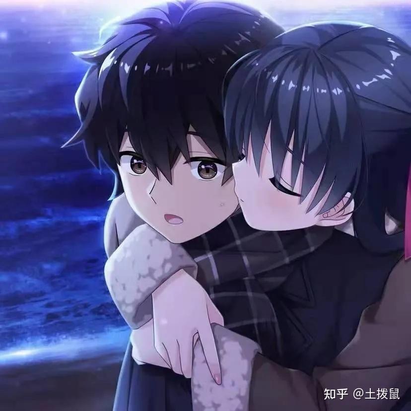 有没有超级q超级可爱的大眼睛动漫情侣头像? - 知乎