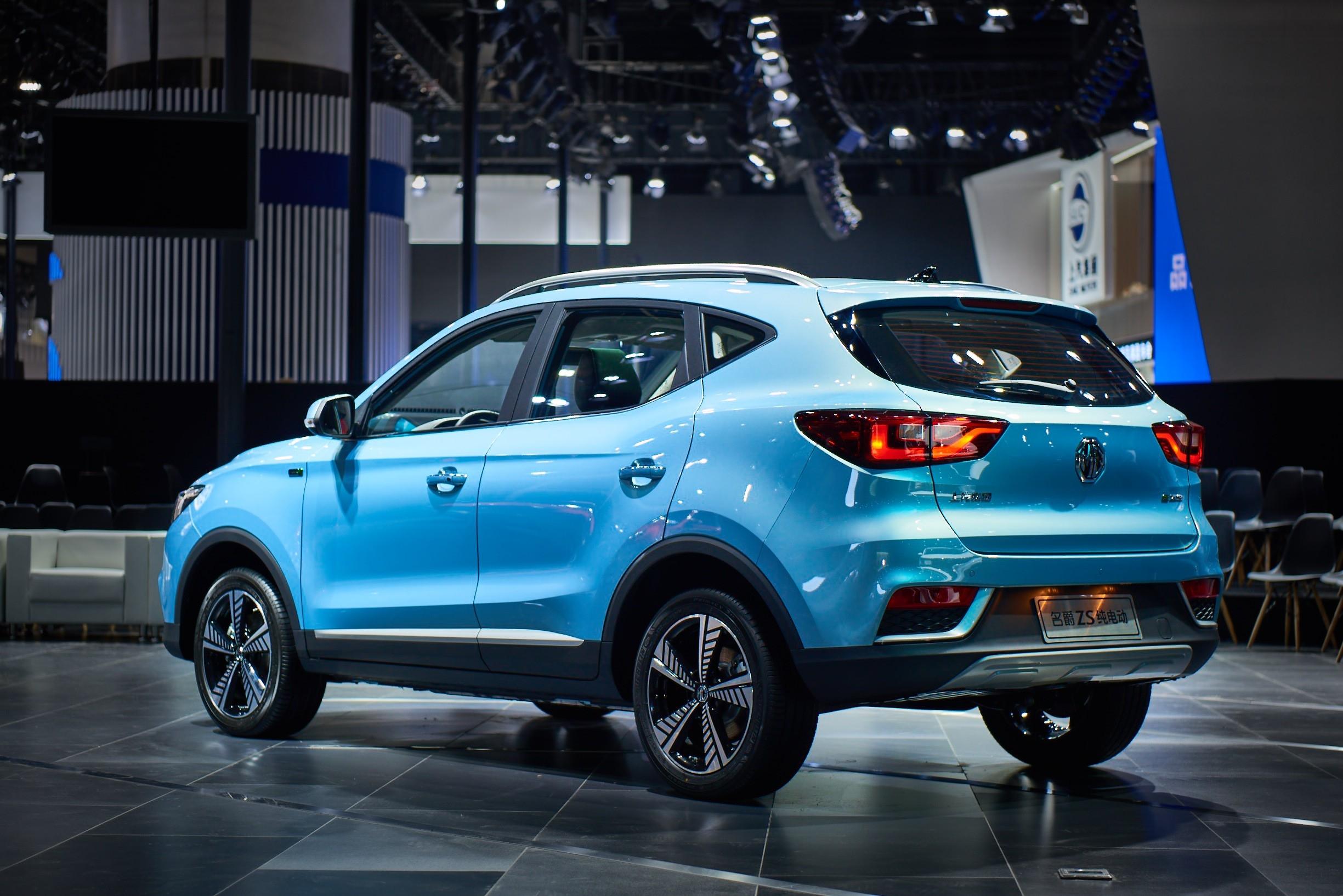 名爵zs纯电动广州车展首秀采用欧洲标准的纯电动新能源车最吸睛