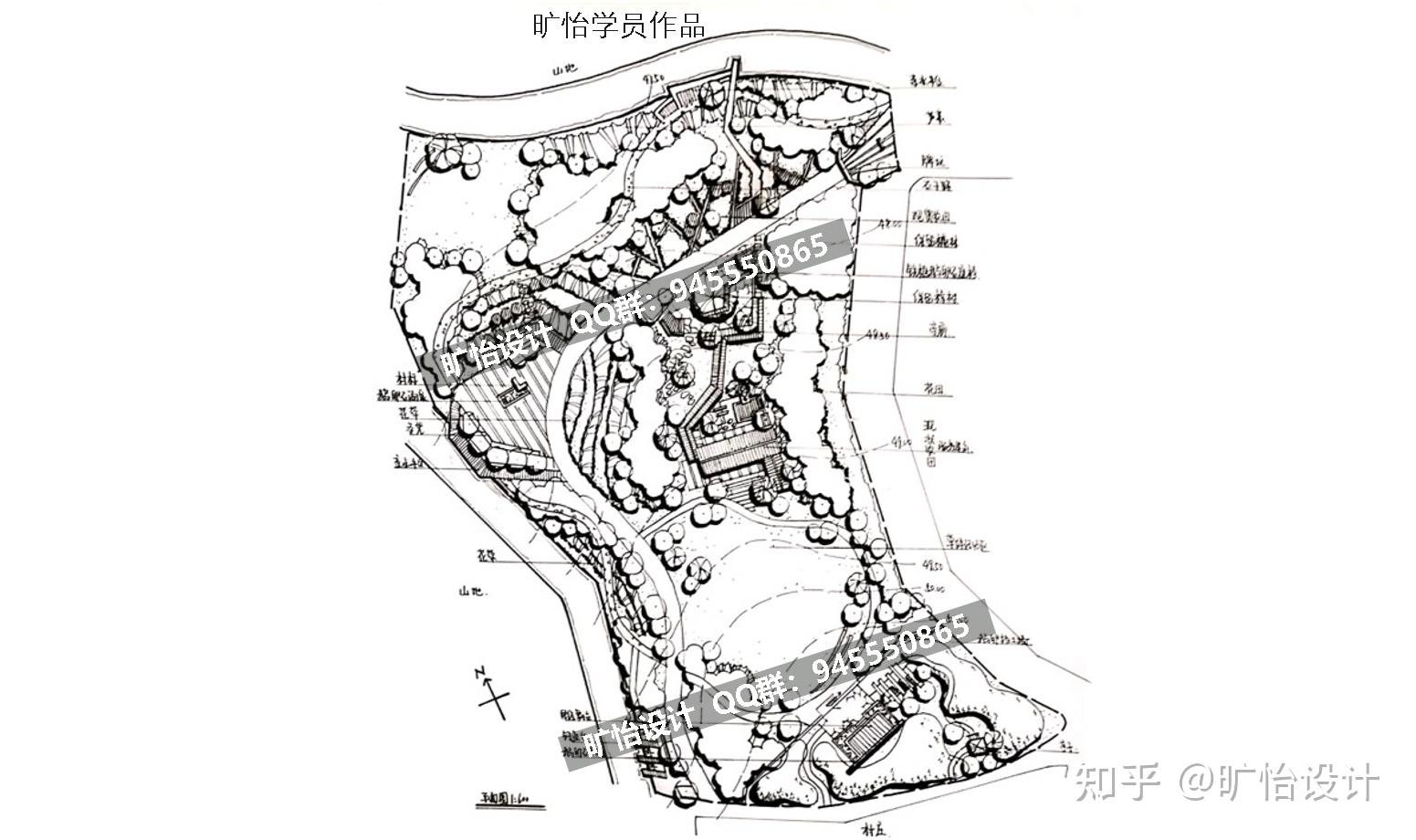 67風景園林考研方案快題設計風格應對