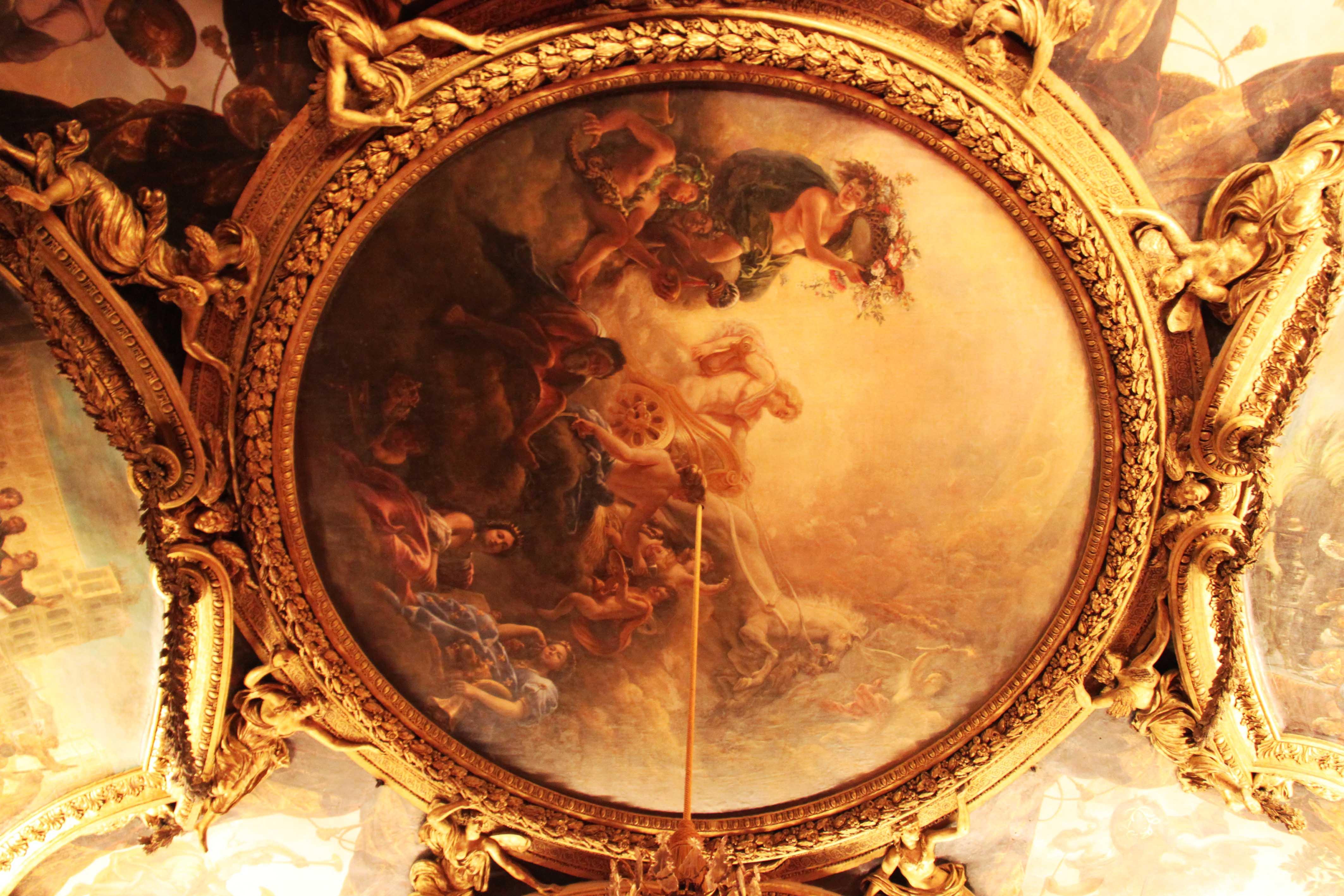 法国凡尔赛宫九大行星下凡来18个主厅4太阳神厅阿波罗厅御座厅高清