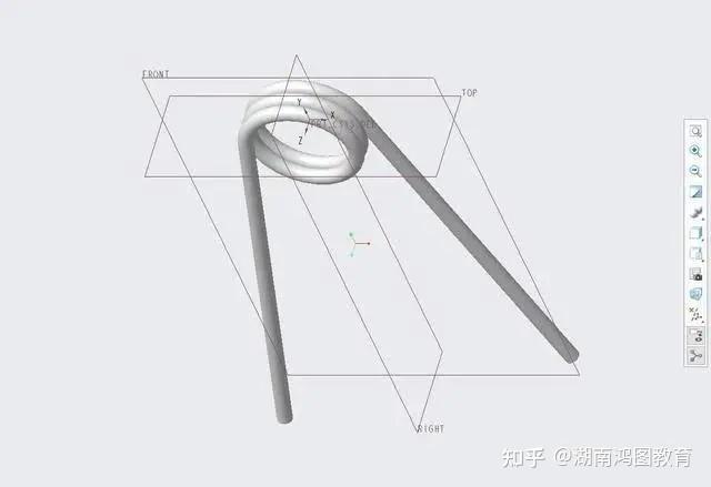 proecreo握力器彈簧建模一個技巧輕鬆搞定