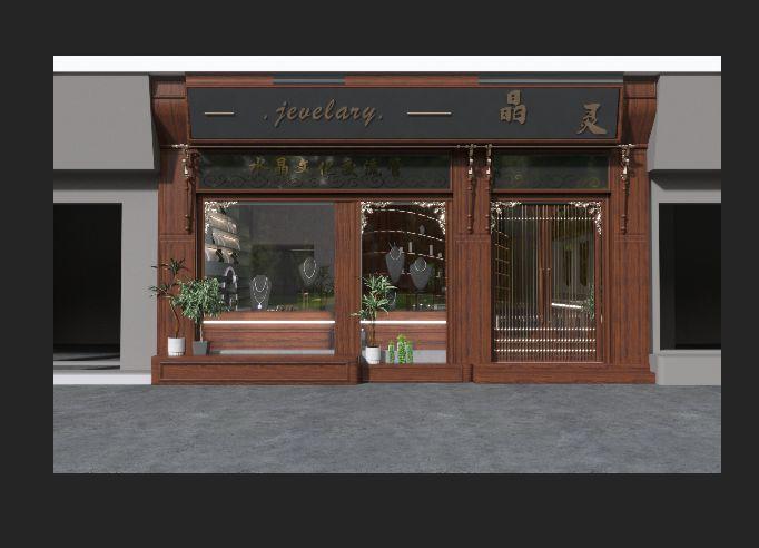 慧设方圆|复古风珠宝店门头设计案例 - 知乎