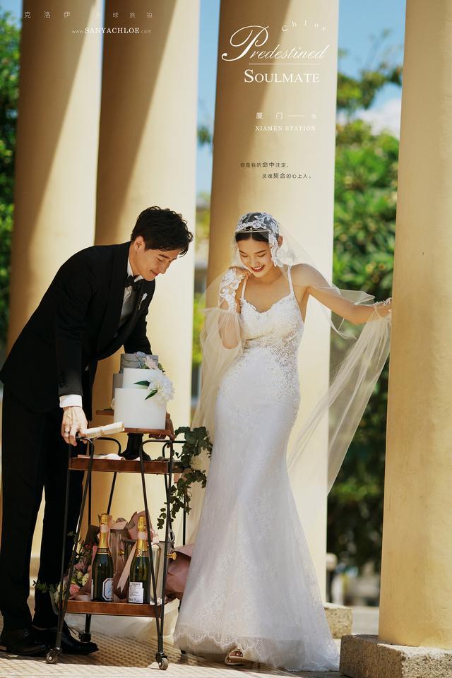 克洛伊旅拍高定走秀款婚纱不分区婚纱照美出新高度
