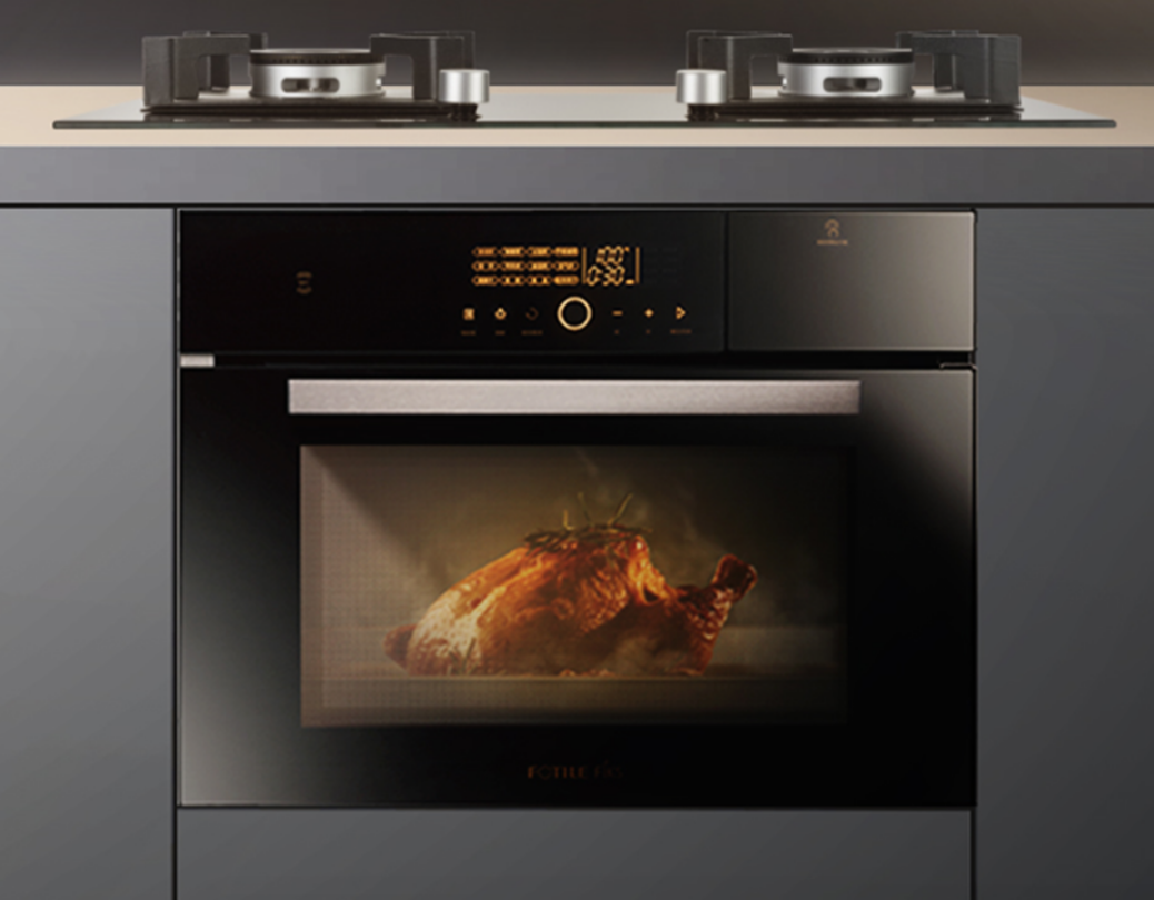 方太(fotile)蒸烤箱一体机嵌入式家用厨房多功能烘焙电蒸烤炸一体机zk