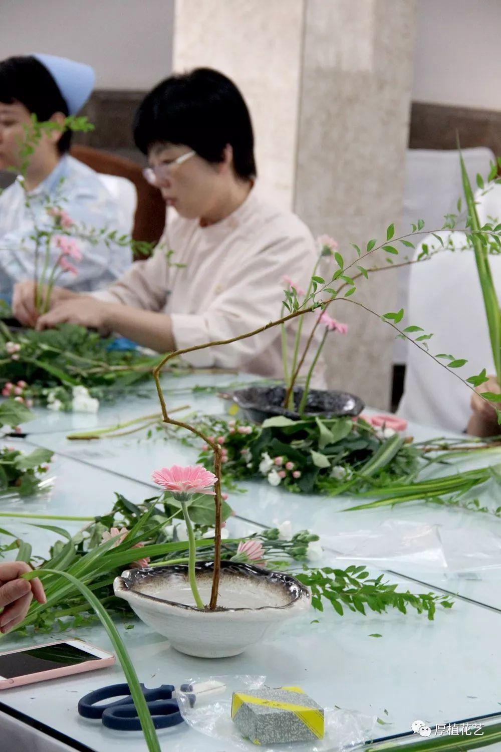 中国传统插花系列培训四碗花