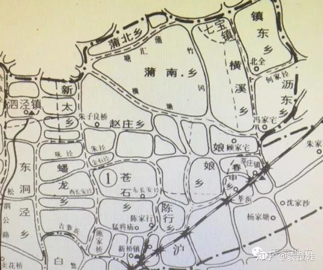 一座站，一座城，地图上的莘庄变迁 - 知乎