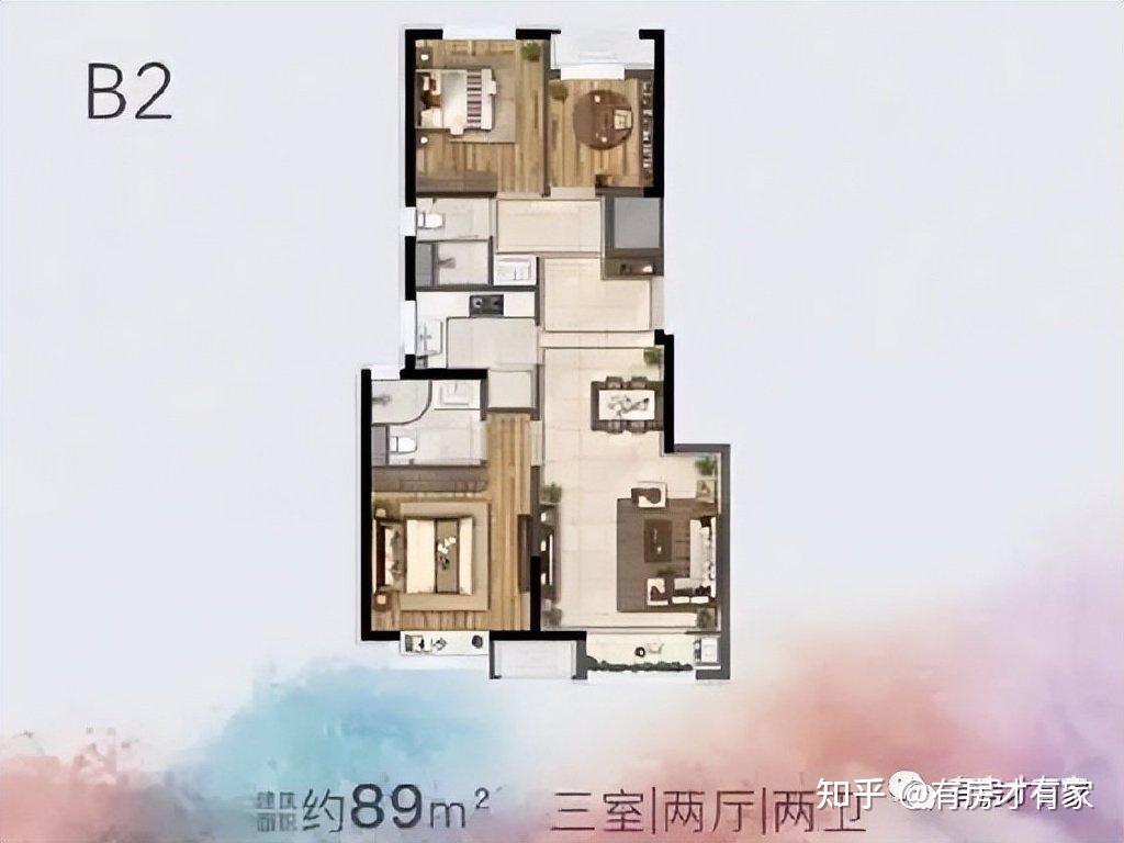 89平三居总价220万 单价已经低过该区域共有产权房。 - 知乎