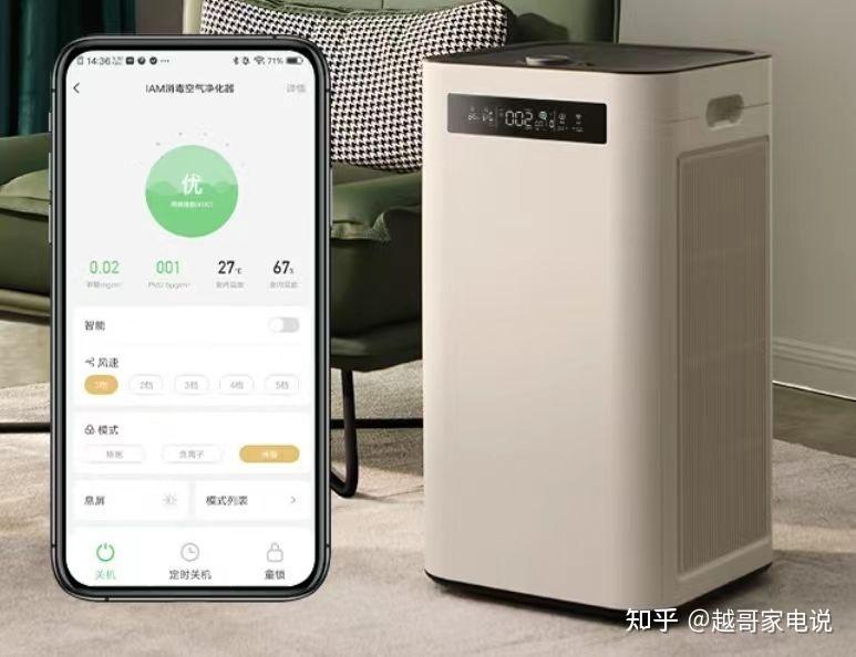 2024空气净化器top8榜单,iam/华为智选/352/米家等品牌对比,杀菌除