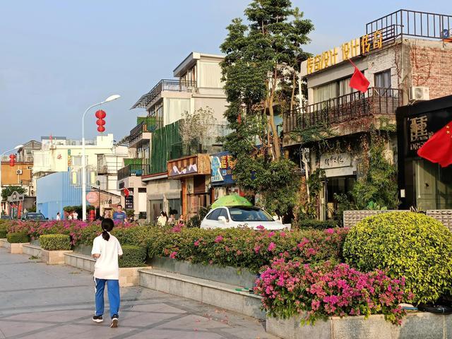 肇庆岩前村,升级改造公路后漂亮很多了,彩虹之路,舒服又干净,特色悠闲