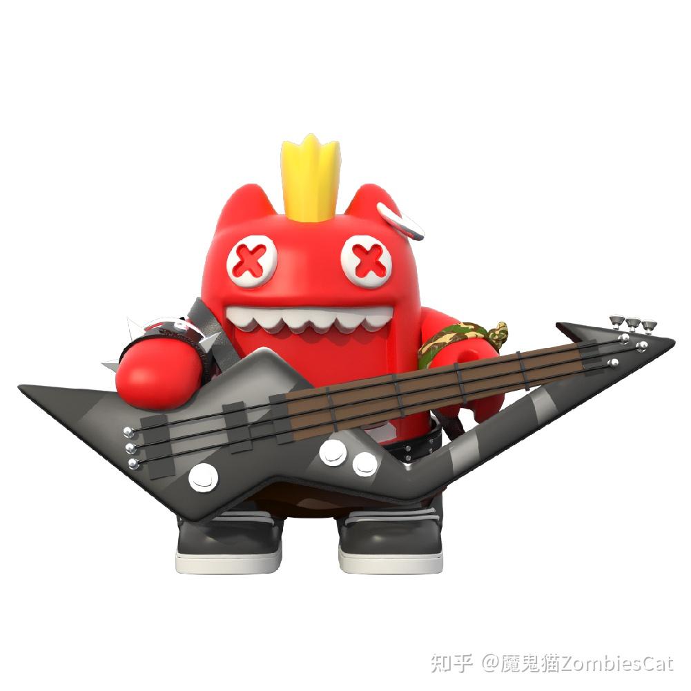 魔鬼猫造型-贝斯 - 知乎