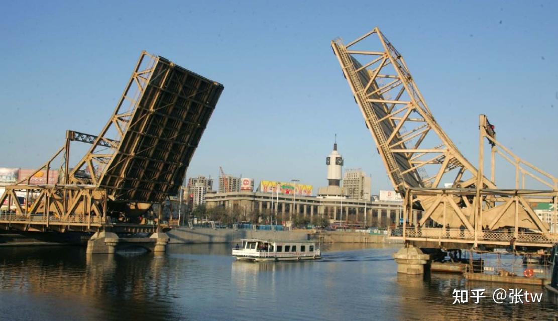 竖向开启之天津解放桥 - 知乎