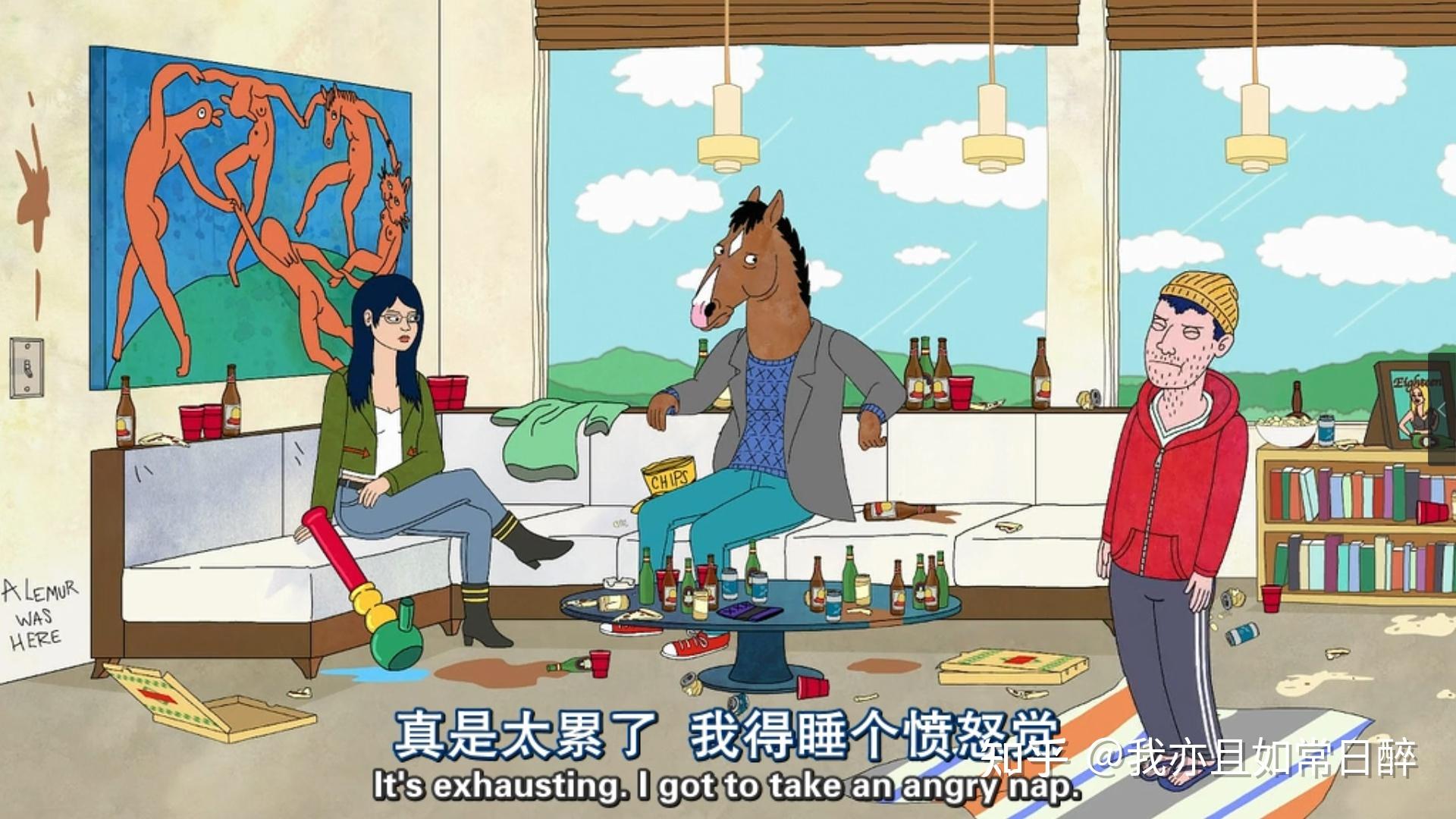 马男波杰克的细节梗和各种人物bojackhorseman