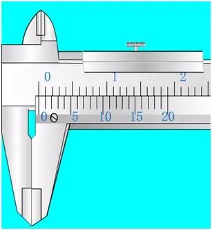 游标卡尺的使用规则