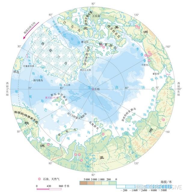 极地地区地图 科考图片