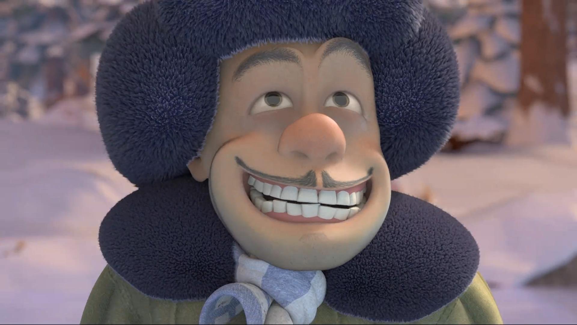 熊出没光头强假装遇雪怪赶走动物这演技可以得个奥斯卡奖了