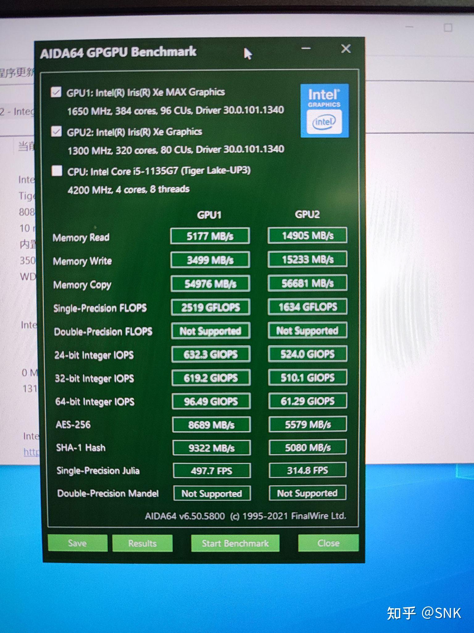 intel 独显性能分析 iris xe max 4g