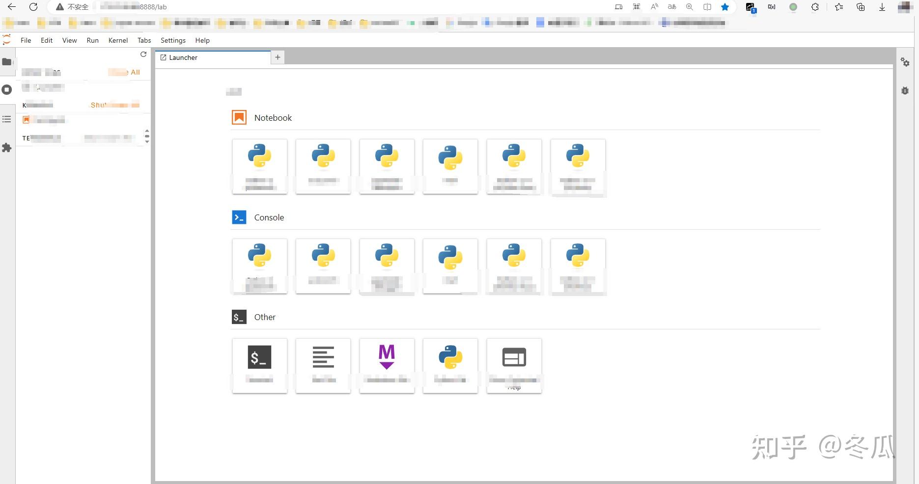Jupyter lab 