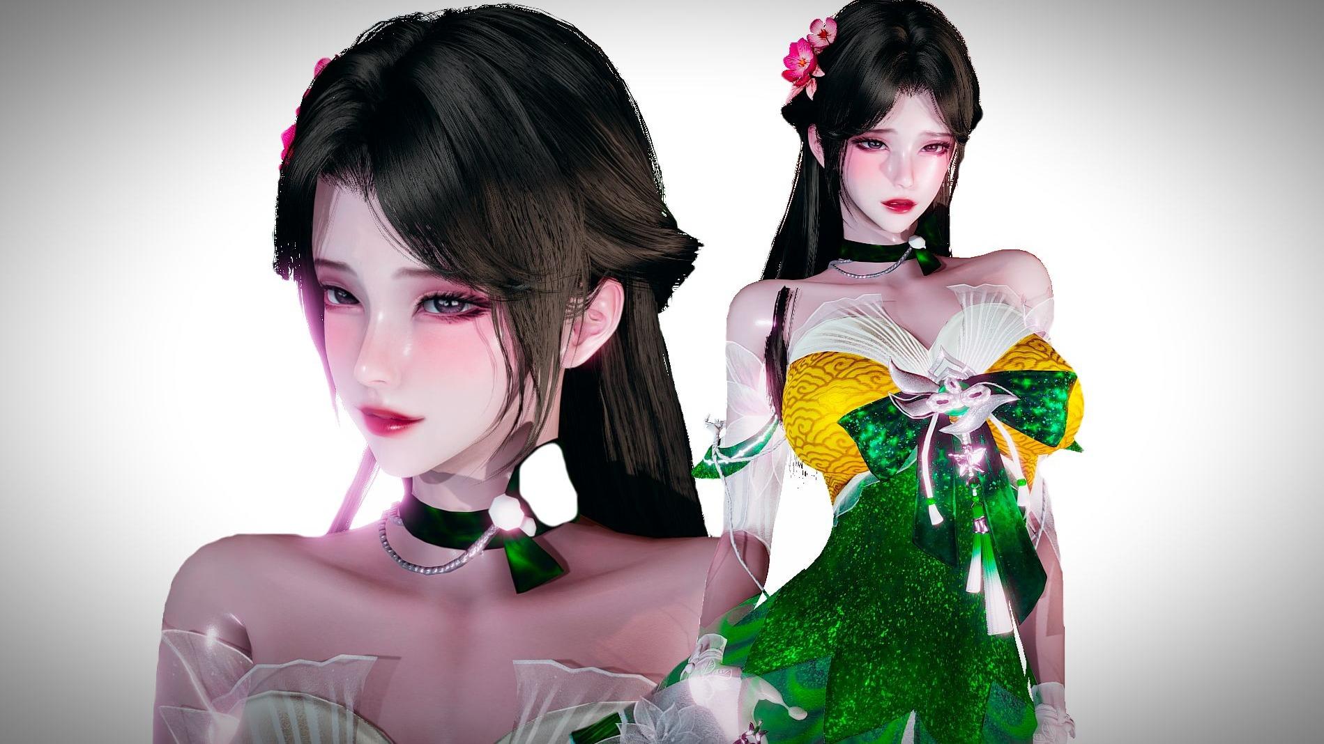 永劫无间 殷紫萍-春雪，人物卡分享