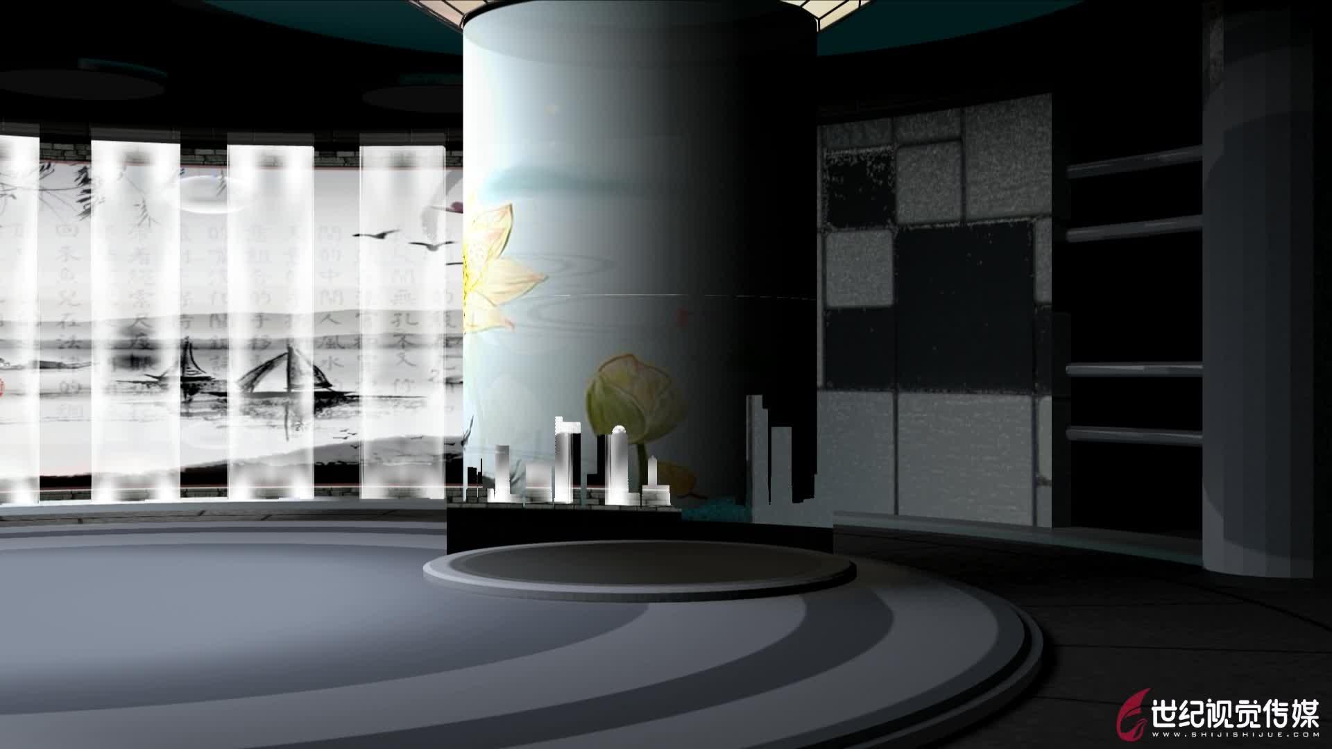 世纪视觉演播室-系列场景模版展示