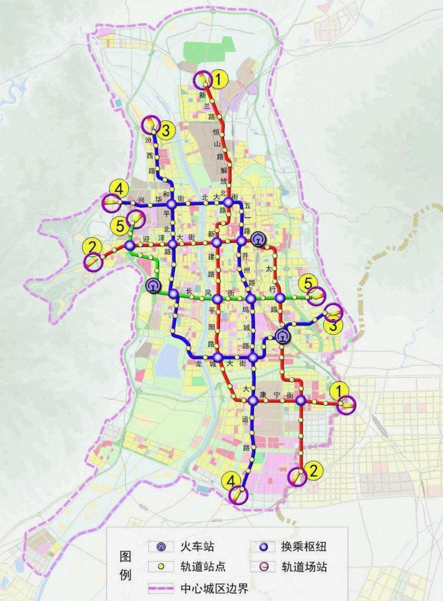 太原地铁7号线线路图图片