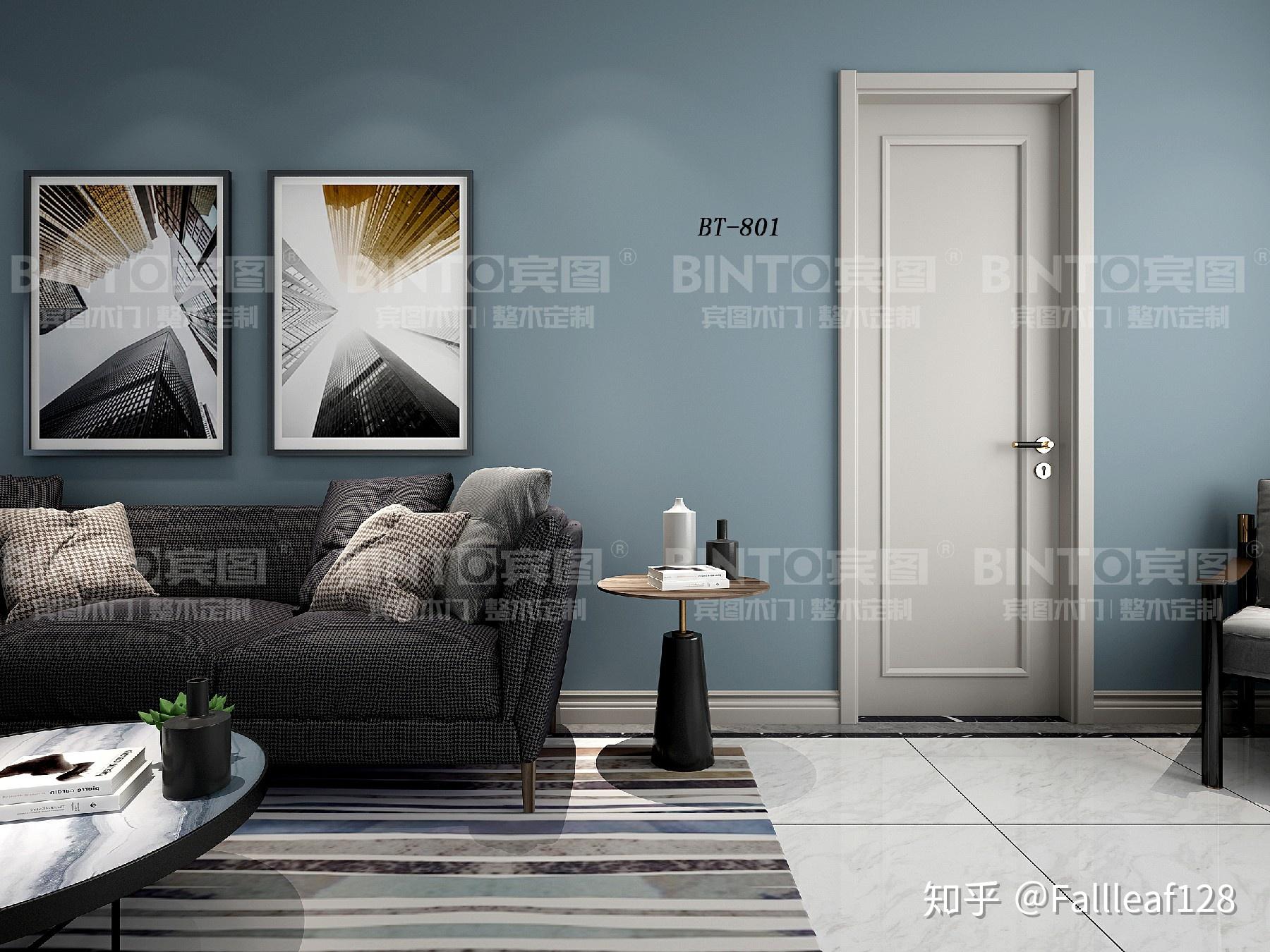 宾图木门新款简约风系列木门正式上线了