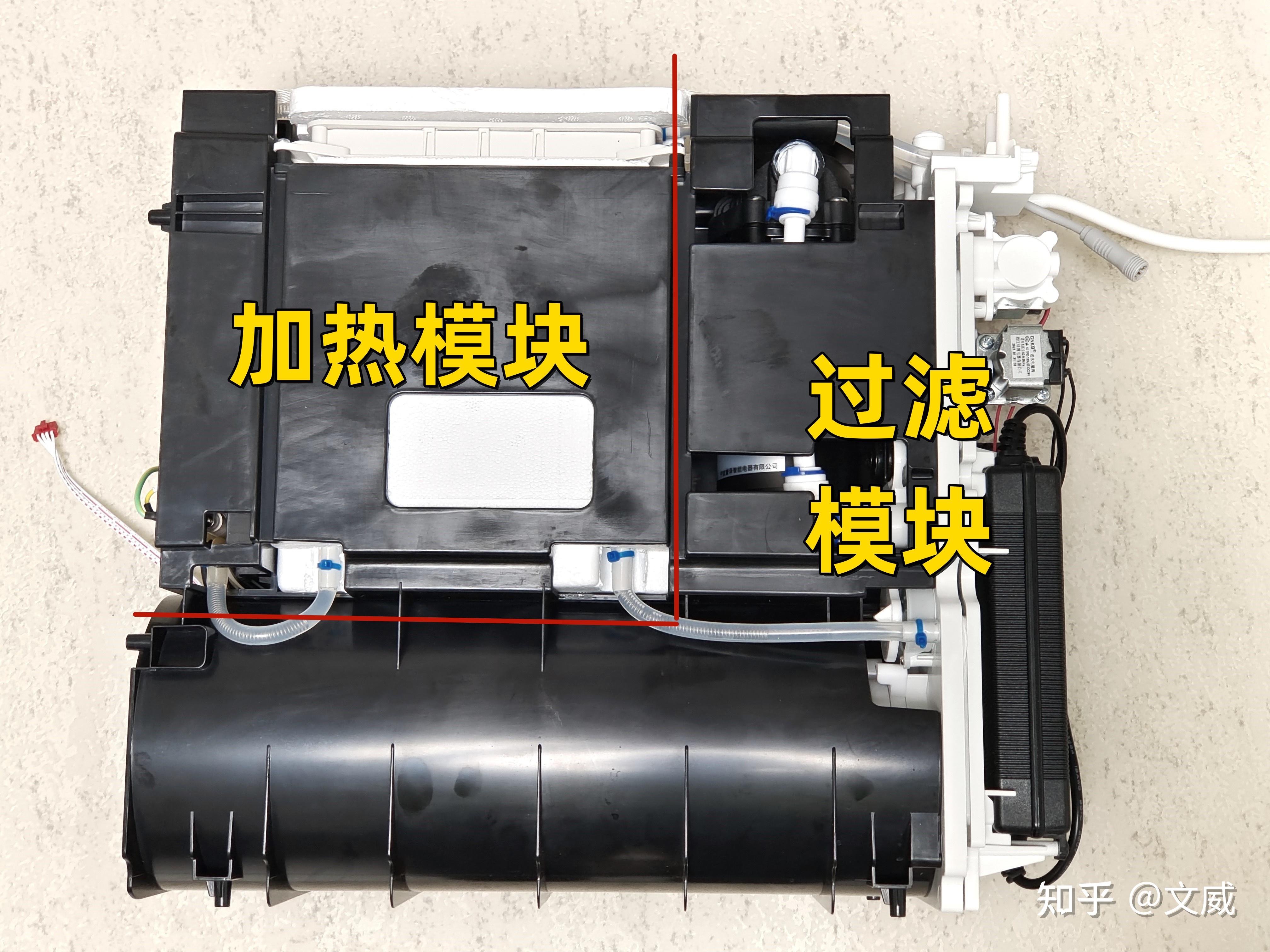 冷热一体净水机拆解图图片