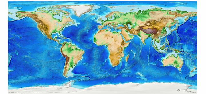 全球水深地形模型ETOPO1下载及使用 - 知乎