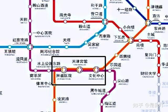 为什么天津地铁五号线和六号线有三站重合?这会造成资源浪费吗?