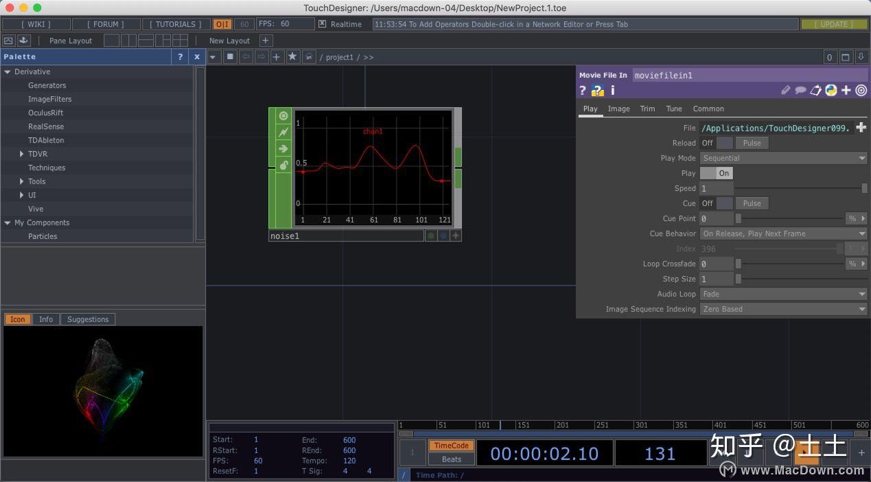 TouchDesigner Pro 099 for mac(可视化原型设计渲染工具) - 知乎